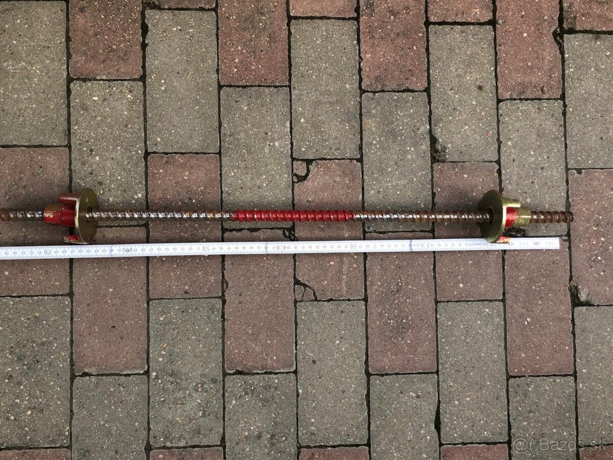 Železné stojky, Salovacie vencov - Svorky , šuptyce s matky - 3