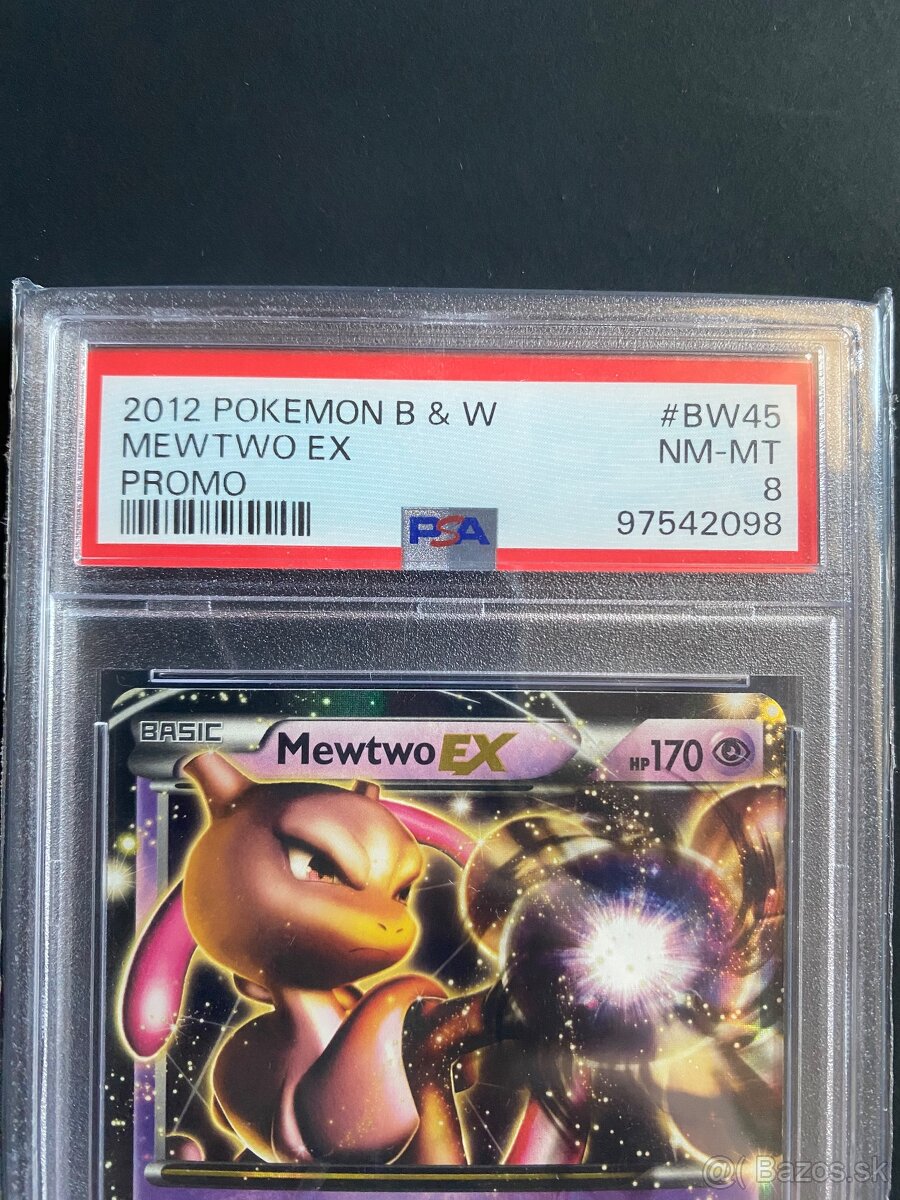 Mewtwo EX 2012 PSA 8 - 3