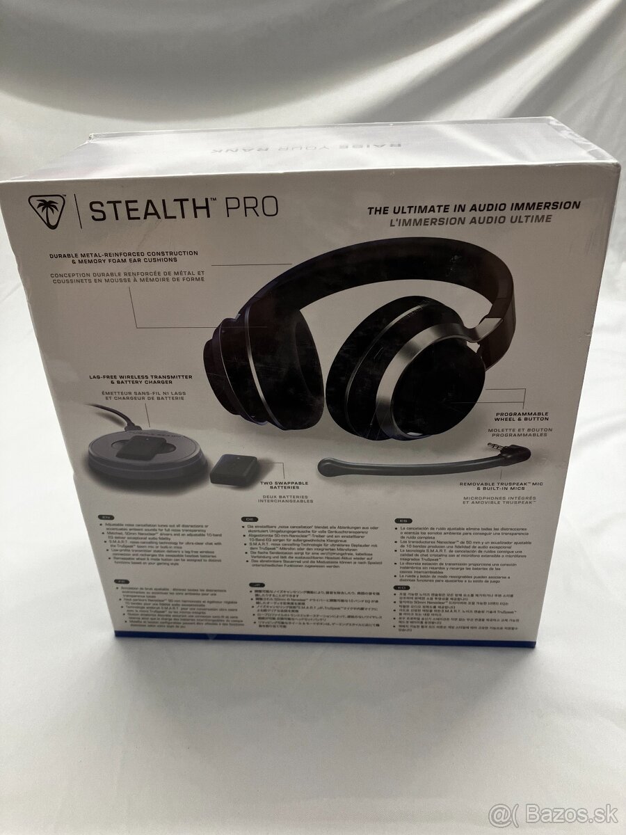 Turtle Beach Stealth Pro pre PlayStation - 3