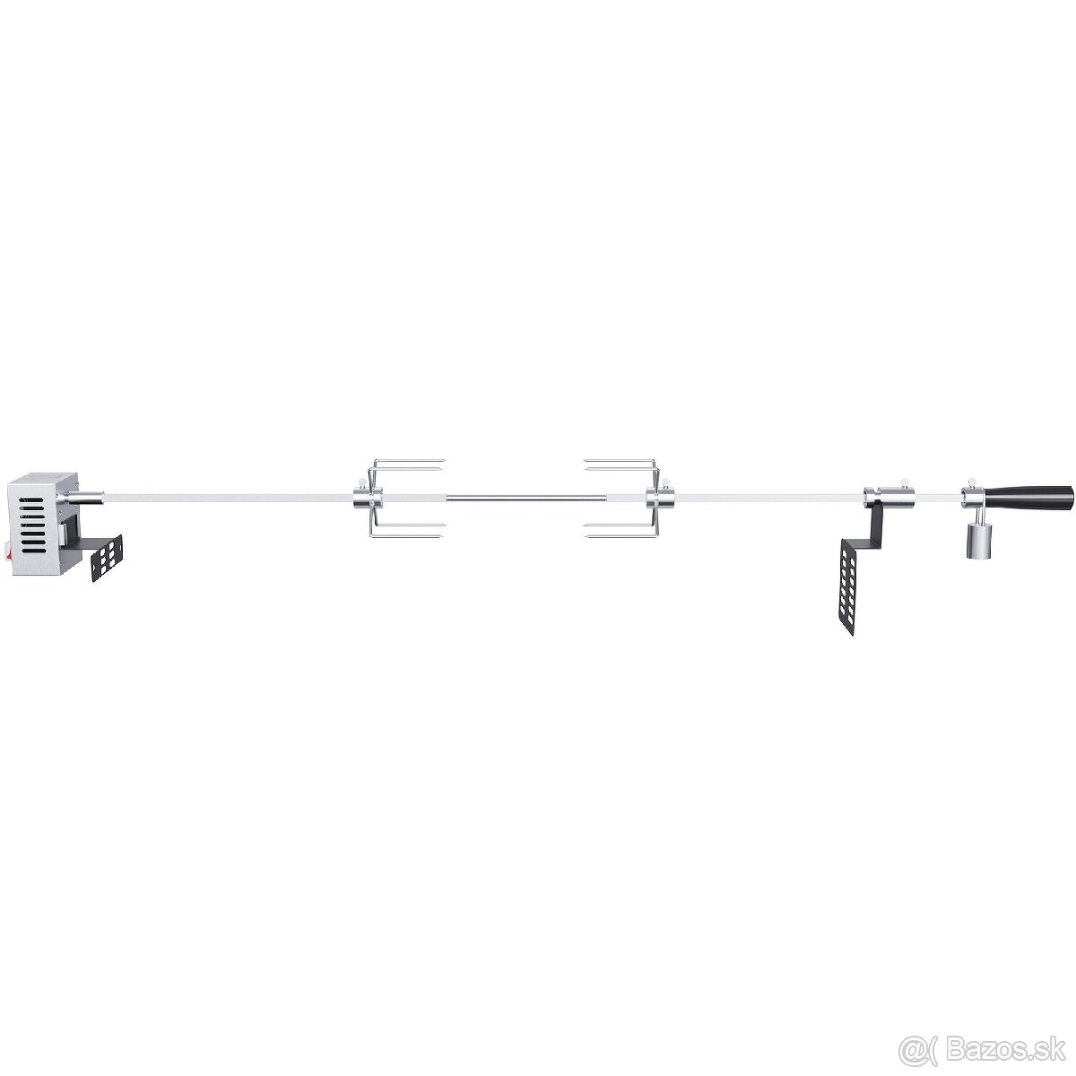 Grilovacia ražeň s výkonným motorom na 12 kg mäsa - 3