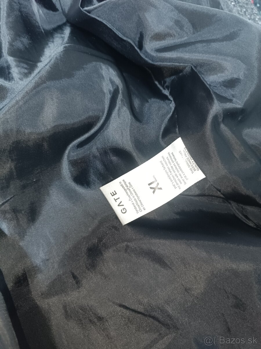 Dámsky tmavosivý kabát - 3
