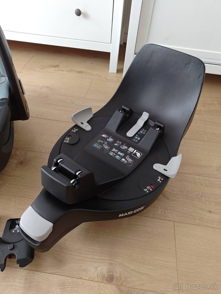 Predám set autosedačku s otočnou základňou - 3