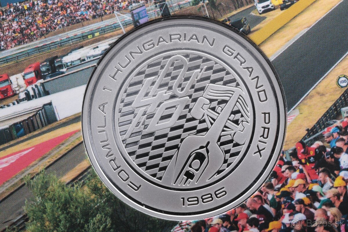 Maďarsko 2025 PROOF „Hungaroring“ – limit 3 000 ks + postrie - 3