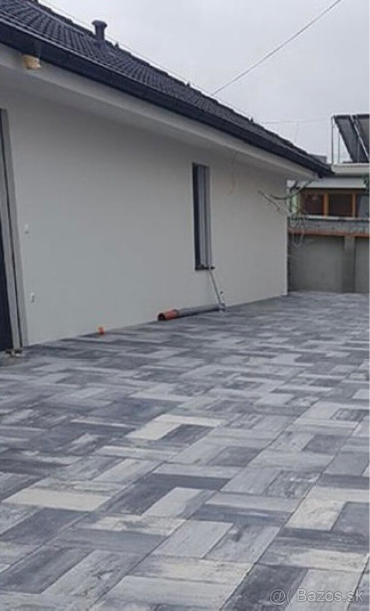 Realizacia zámkovej dlažby, ploty, oporné múry - 3