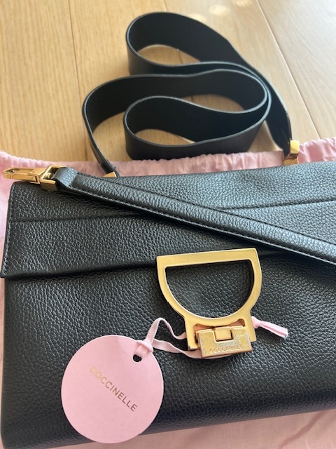 COCCINELLE talianska kožená 27x18cm, pôvodne 400 eur - 3