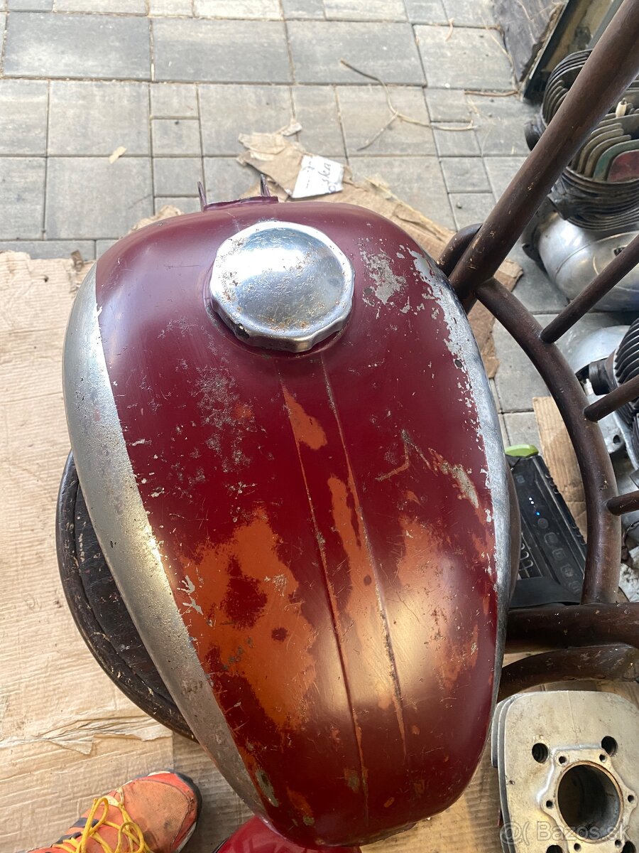 Nádrž Jawa 250/350 panelka kyvačka - 3