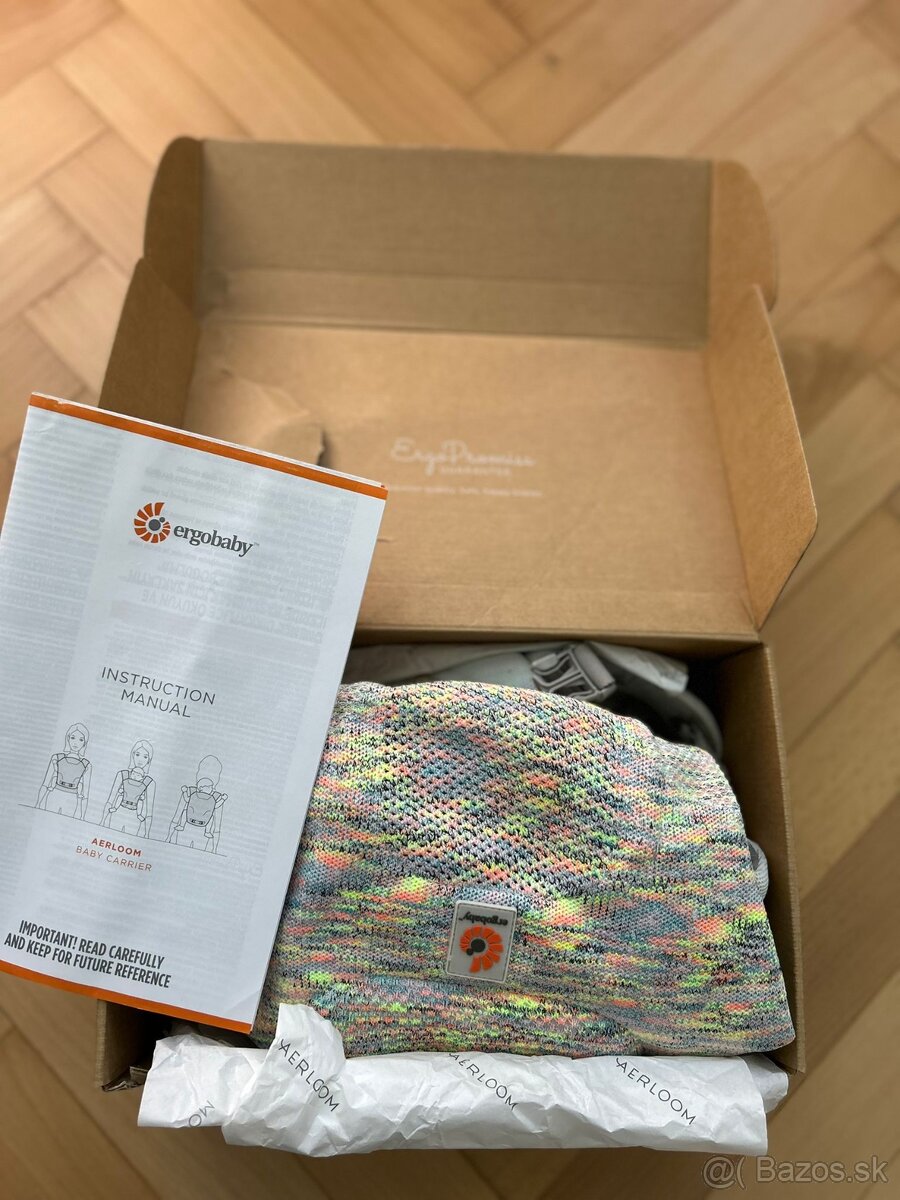 Nosič Ergobaby Aerloom – Abalone - 3