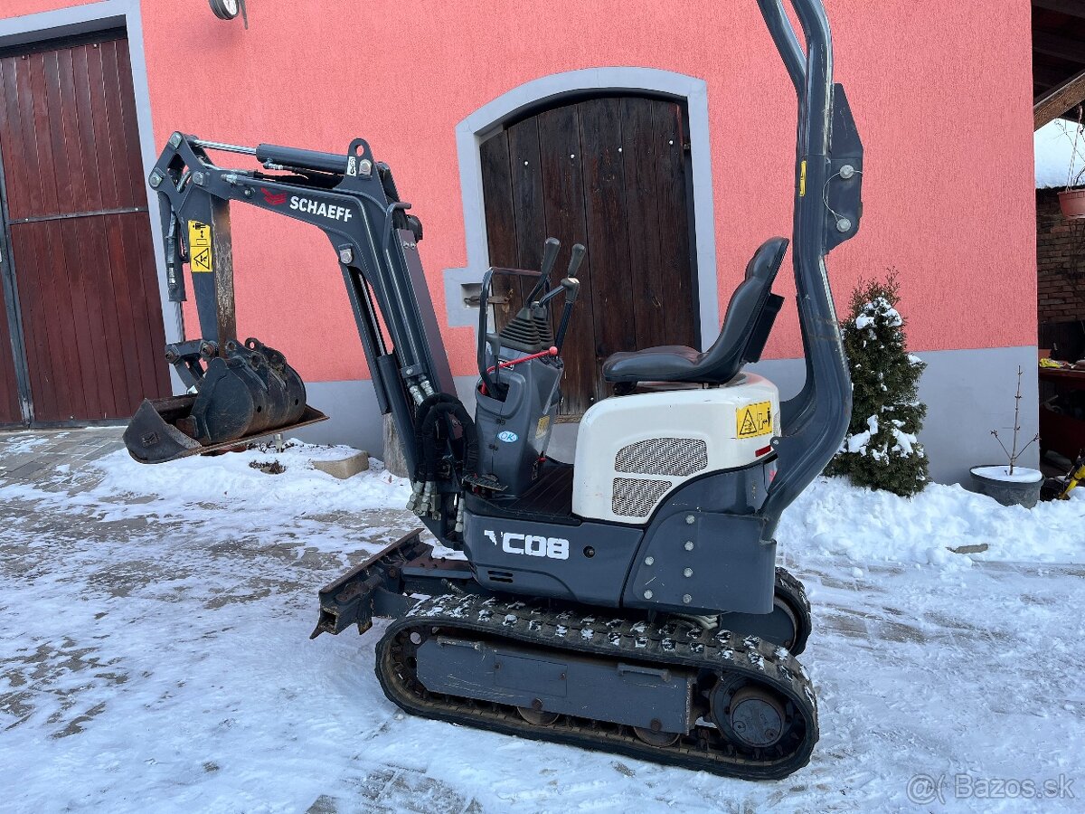 minibager SCHAEFF TC08 10/2020 - 550 mth - top stav - 3