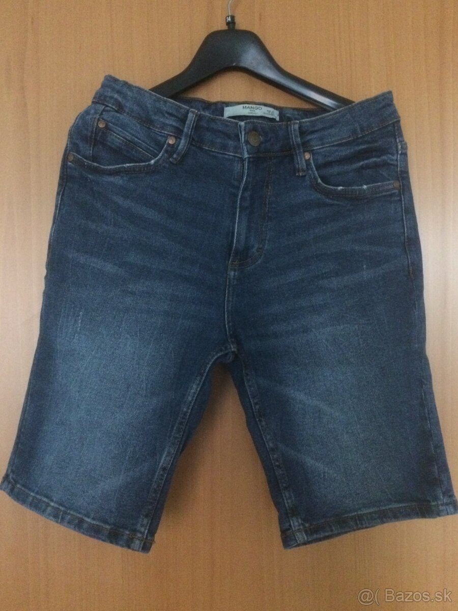 Chlapčenské Džínsové šortky"MANGO", Úplne nové - 3