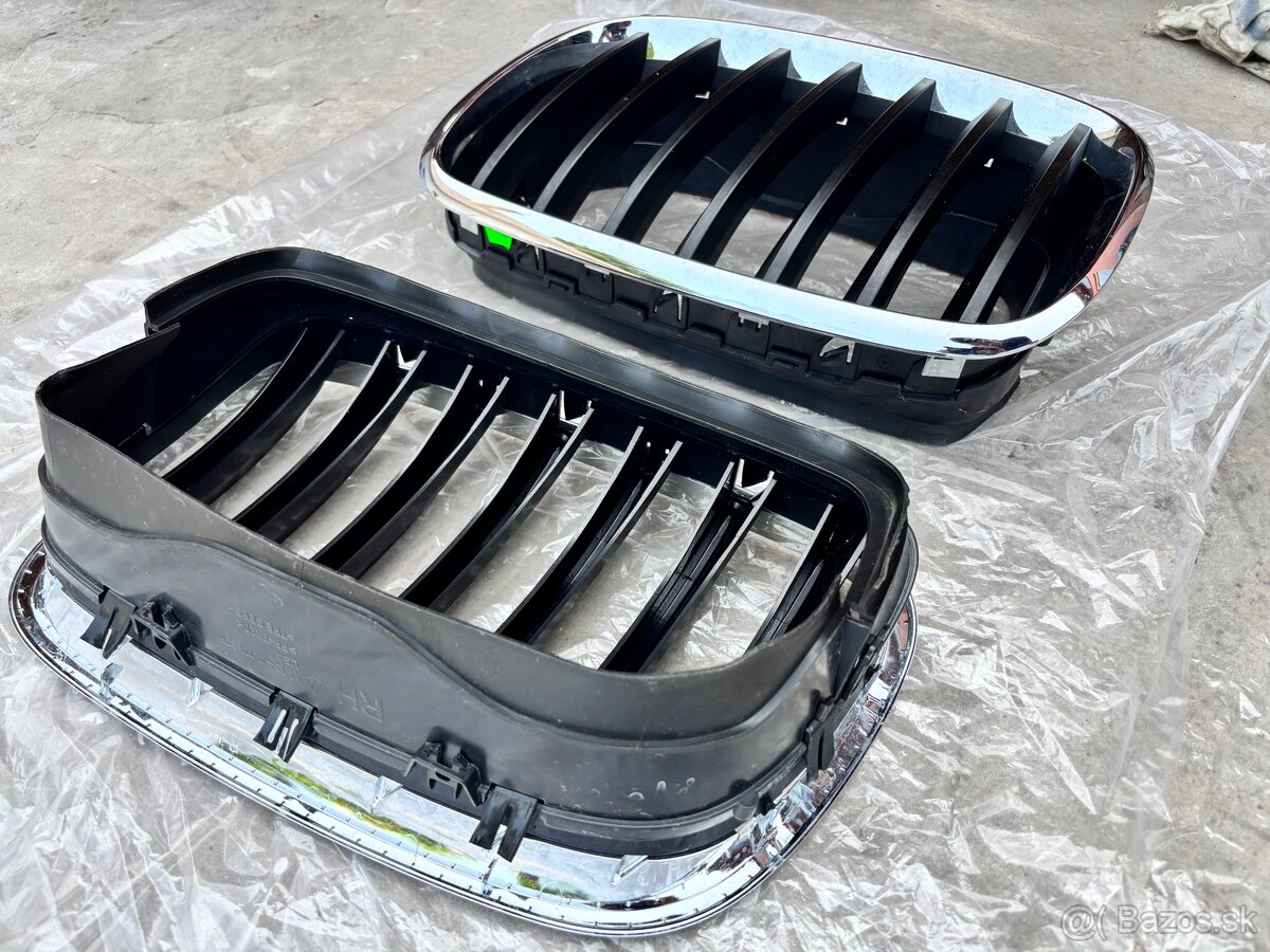 BMW ľadvinky - strieborná a čierna (X5 E70, X6 E71) - 3