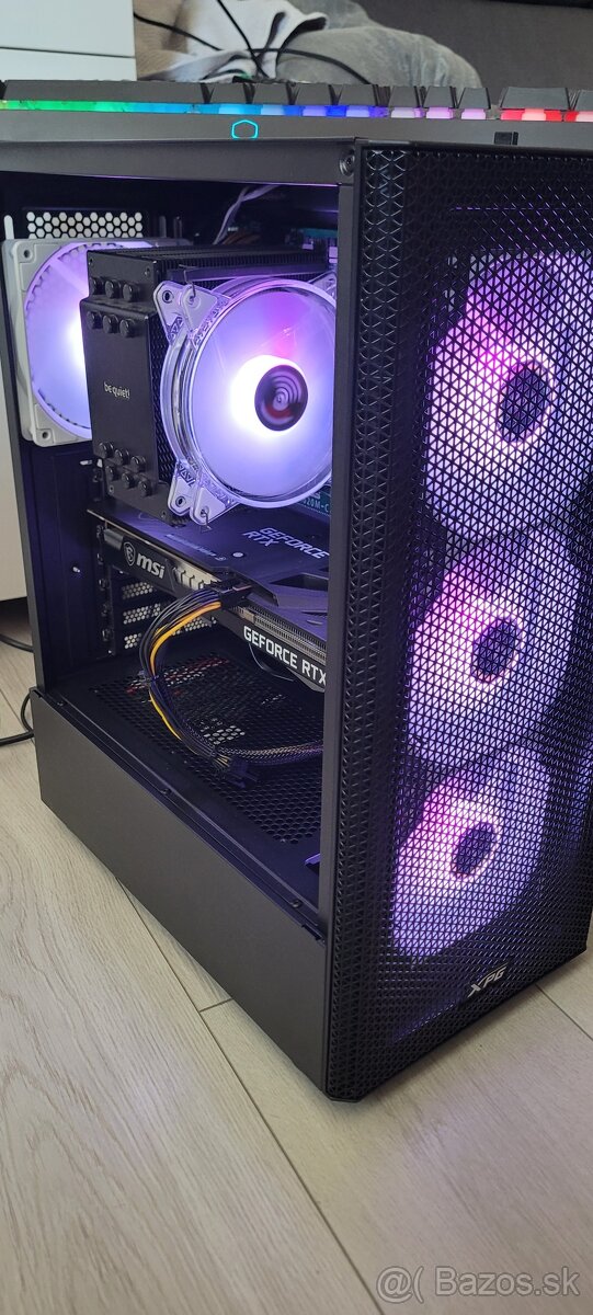 Predám herný PC v TOP stave / Ryzen 5 7600 + RTX3060ti - 3
