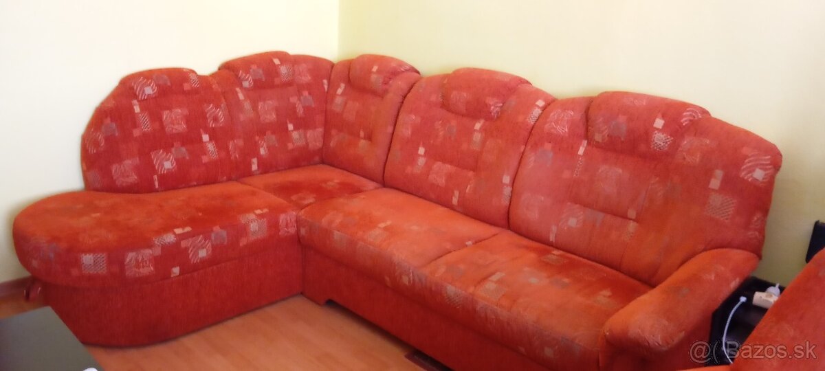 Rohová sedačka+kreslo - 3