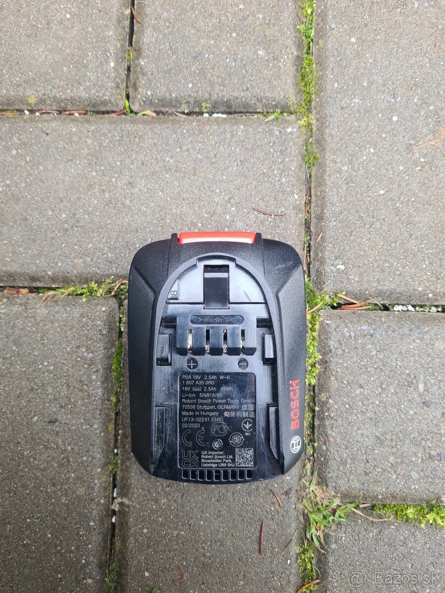 Bateria aku bosch 18v 2.5ah - 3
