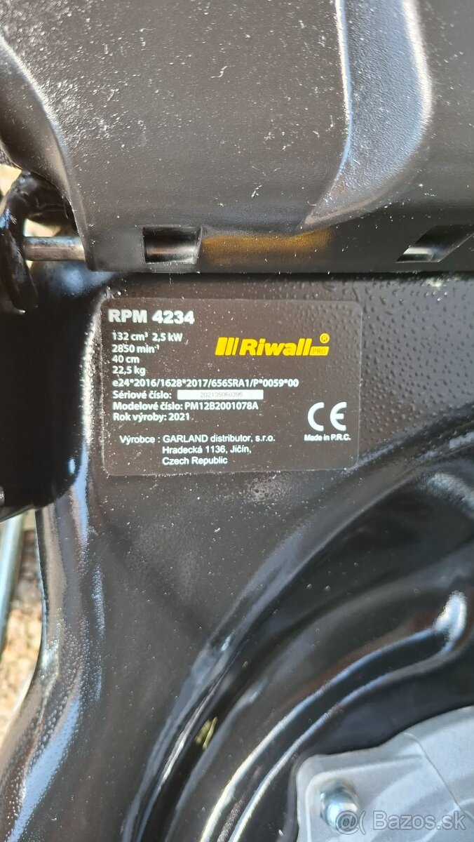 Benzínová kosačka zn. Riwall - 3