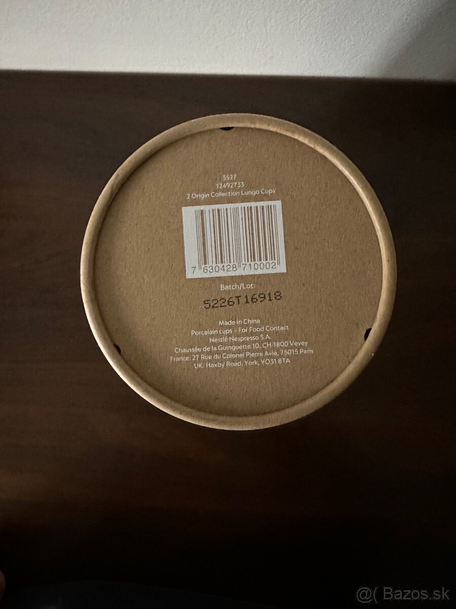 Predám Nespresso Origin Collection Lungo šálky - 3