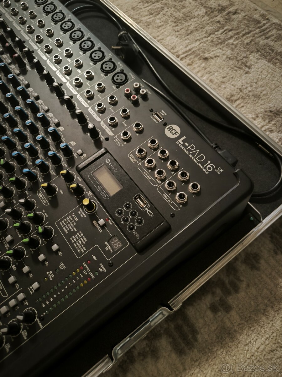Predám Mixpult RCF LPad16 usb - 3