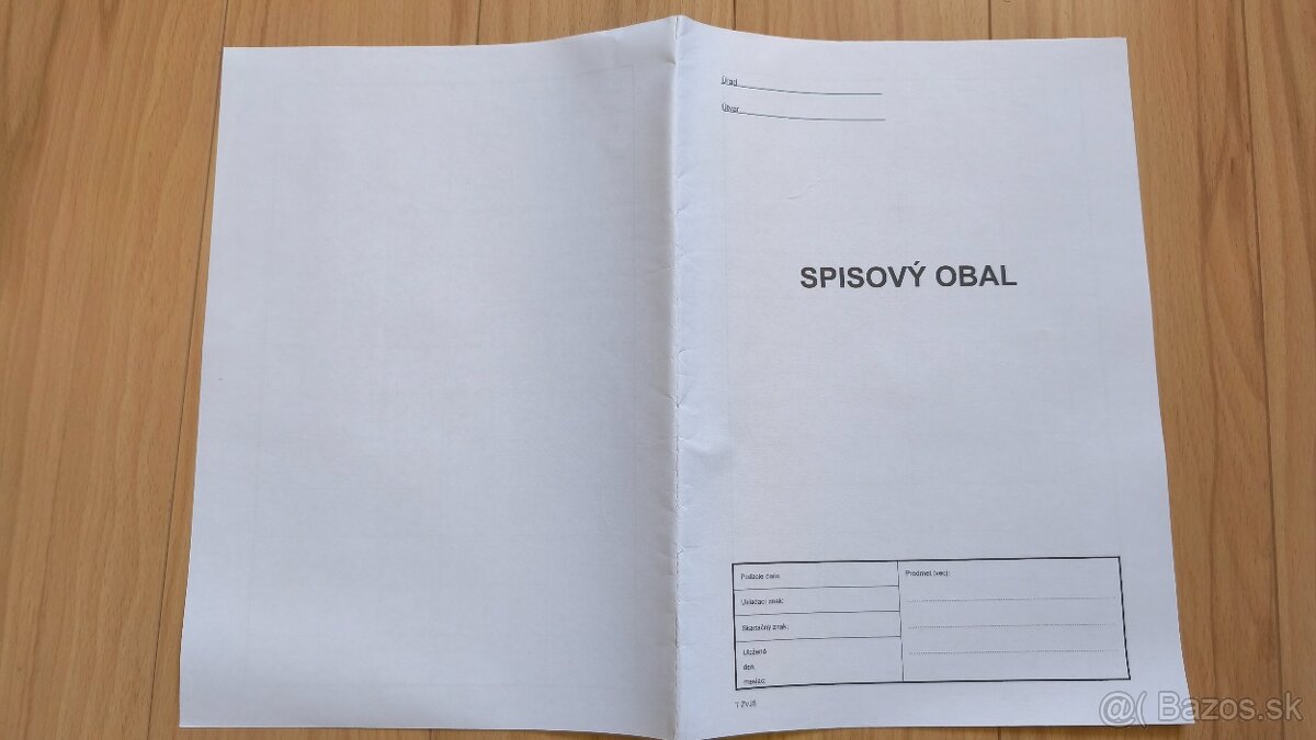 Spisové obaly papierové - 3