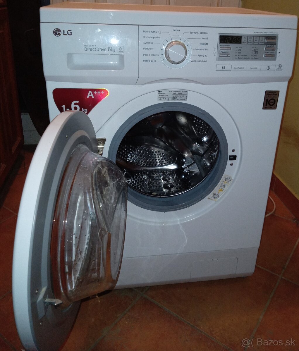 Pnefunkčná automatická práčka LG Direct Drive, display - 3