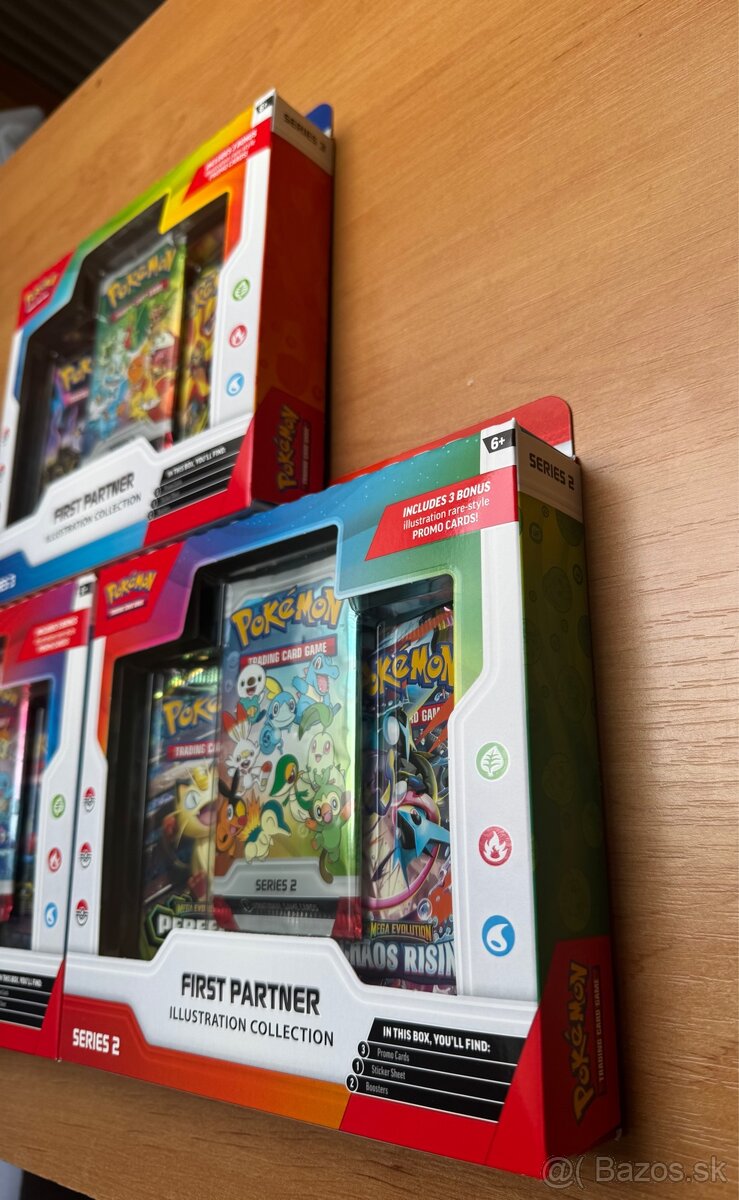 Pokémon First Partner Illustration Collection - sada - 3