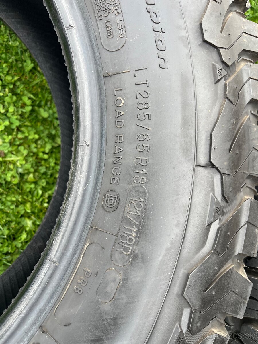 285/65 r18 - 3