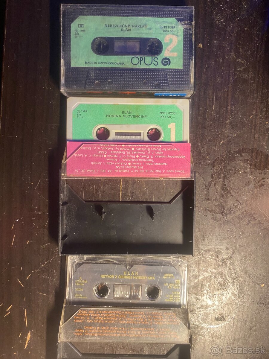 Audiokazeta ELAN 3X - 3