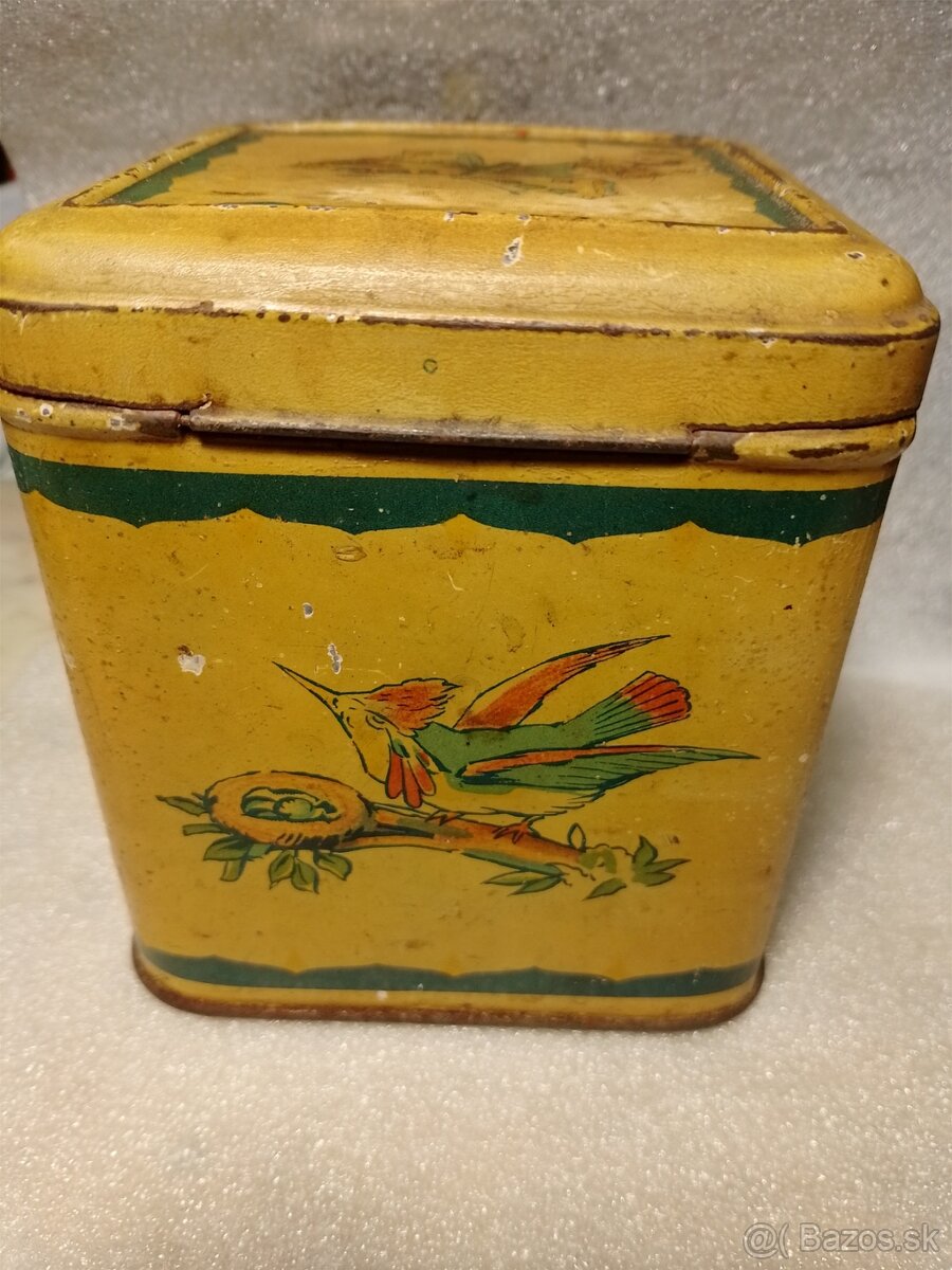 Retro plechová dóza - 3