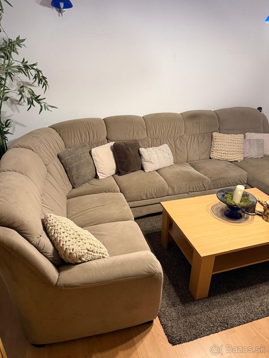 Čalúnený rohový gauč, rozťahovací - 3