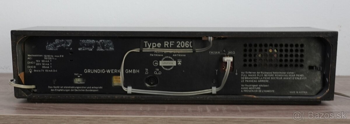Radio GRUNDIG RF 2060 - 3