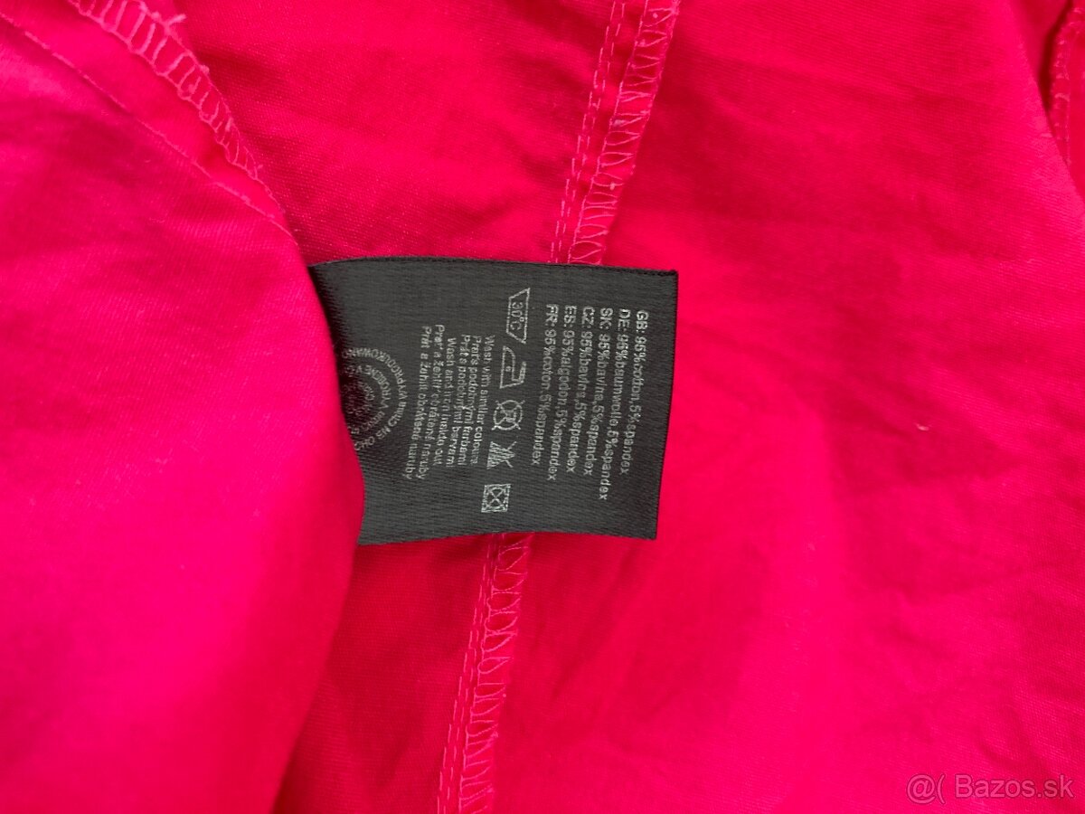 Krasna bluzka cyklamen XS - 3