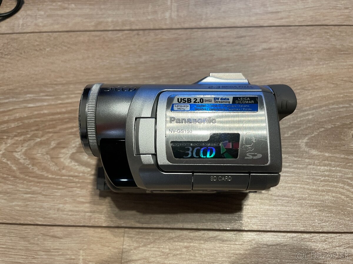3CCD MiniDV kamera Panasonic NV-GS150 - 3