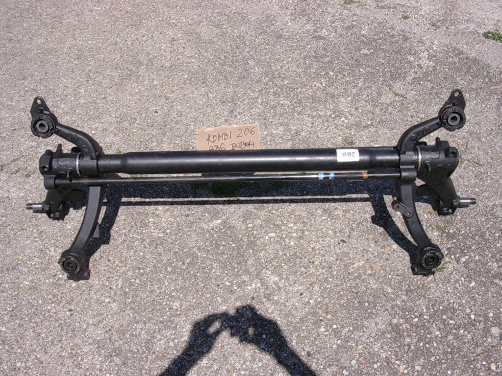 zadná náprava P-206 Citroen Berlingo Partner - 3