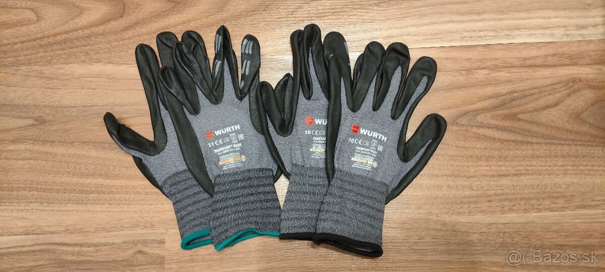 Wurth Tigerflex č. 10/11 – kvalitné pracovné rukavice - 3