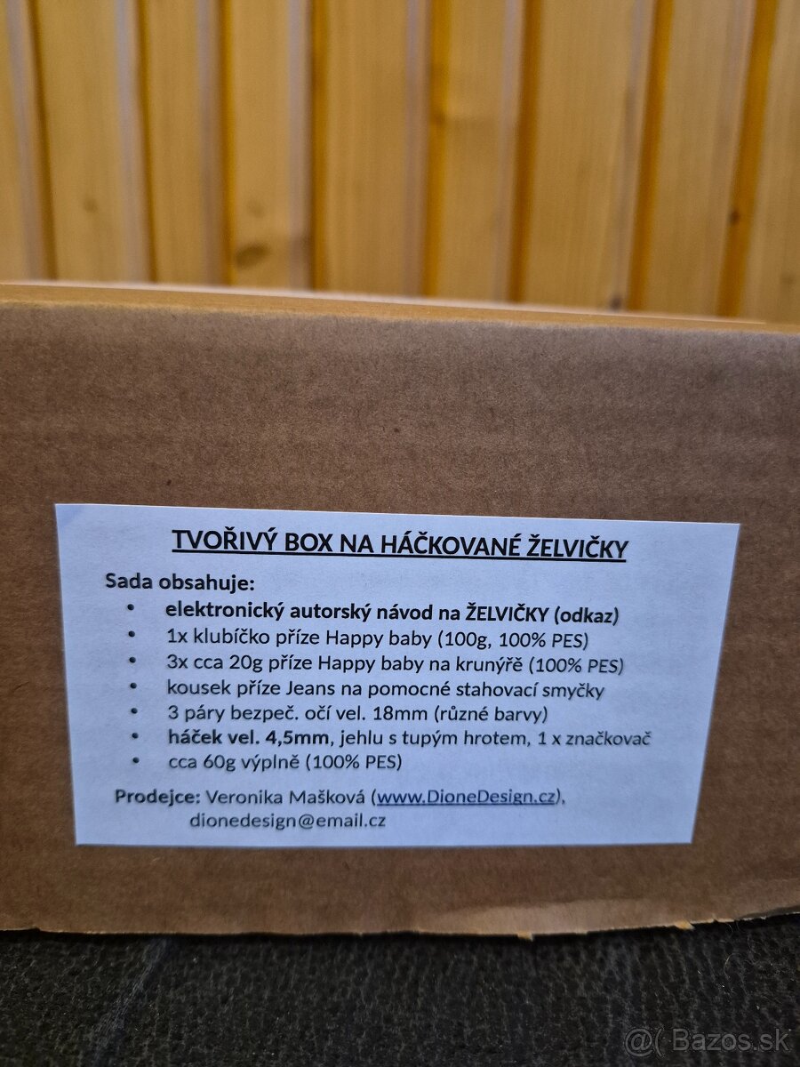 Háčkovanie - tvorivý box - 3
