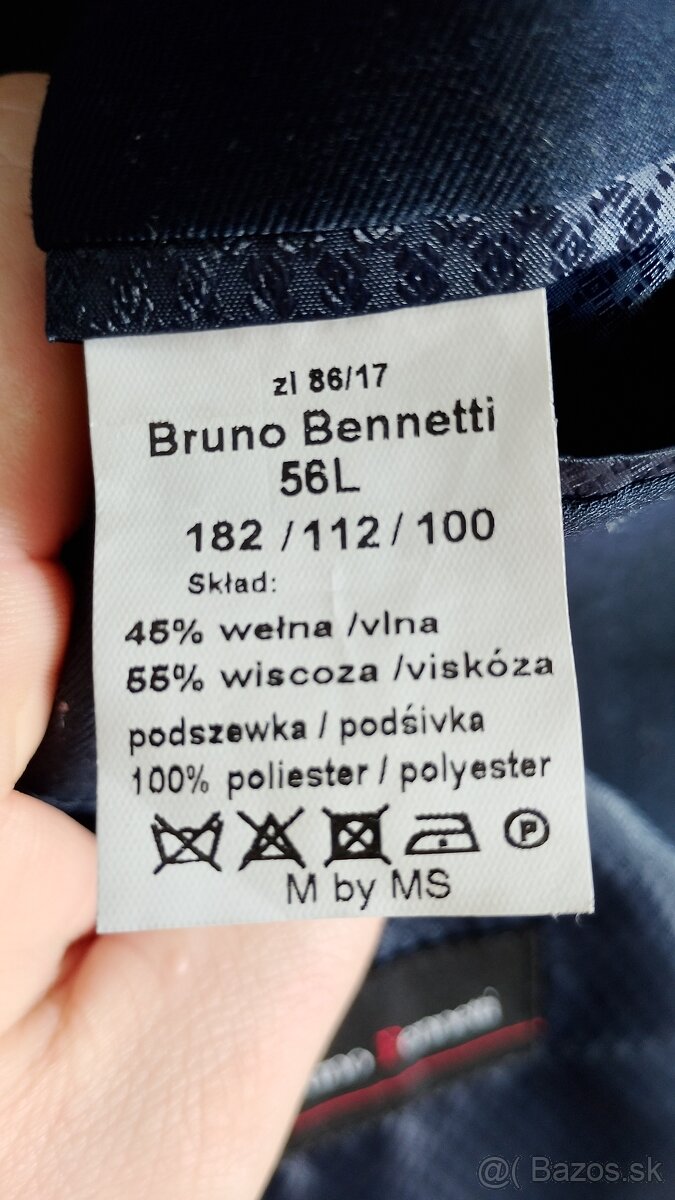 Predám oblek ako nový, modrý. - 3