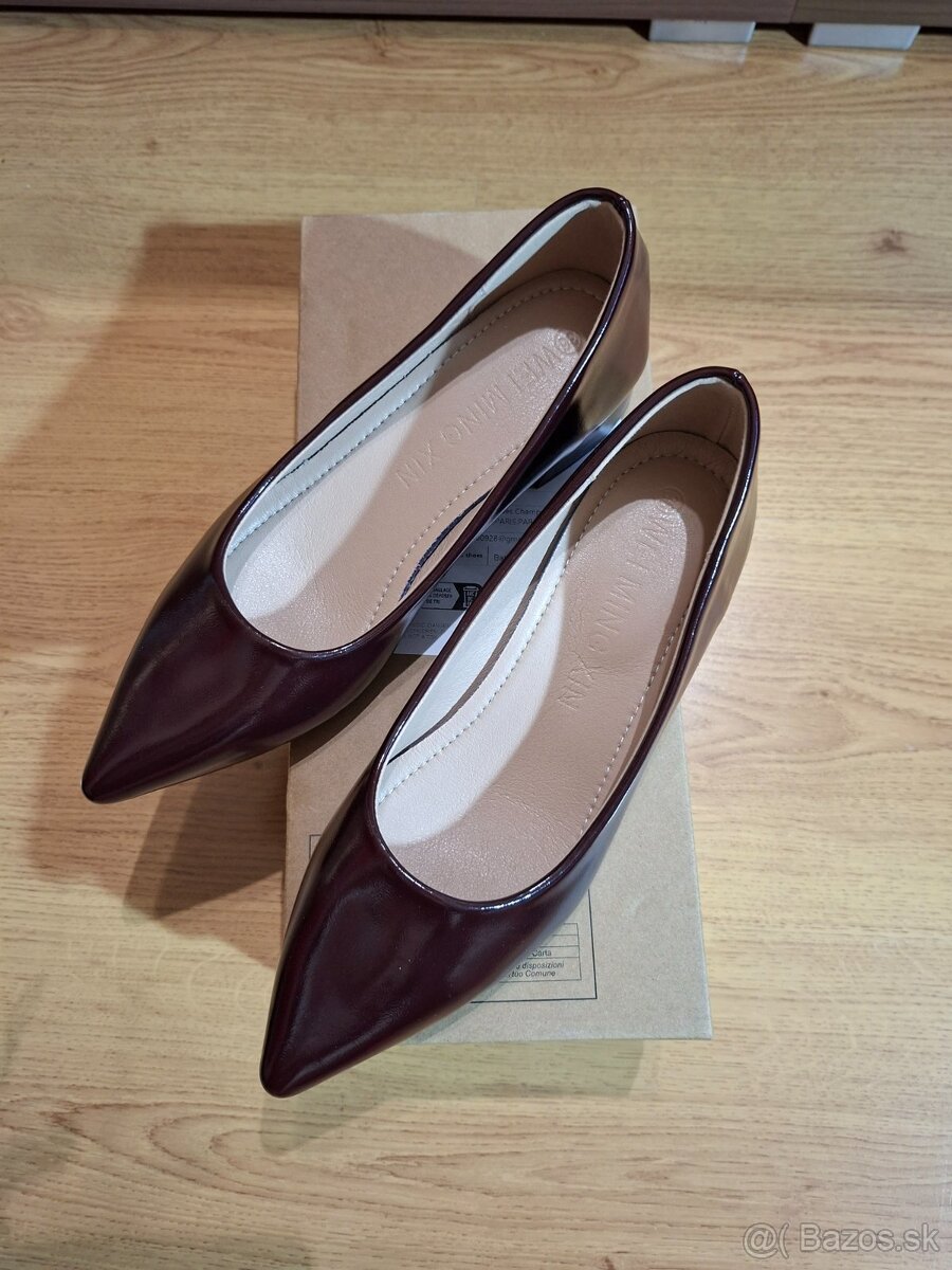 Hnedé lodičky (veľkosť 36) - 3