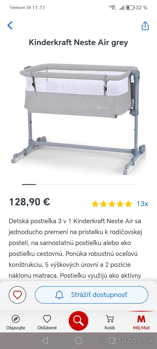 Postieľka Kinderkraft Neste air up - 3