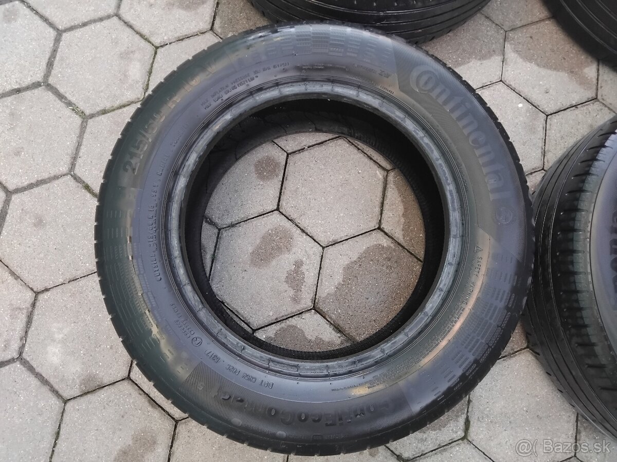 215/60 r16 letné pneumatiky Continental EcoContact 5 - 3