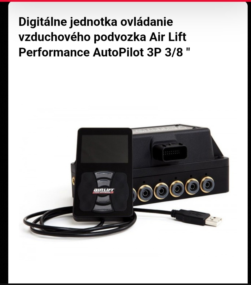 Vzduchový podvozok Airlift performenc - 3