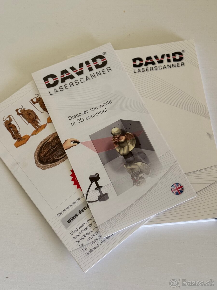 David Laser Scanner Set / 3D skenovanie - 3
