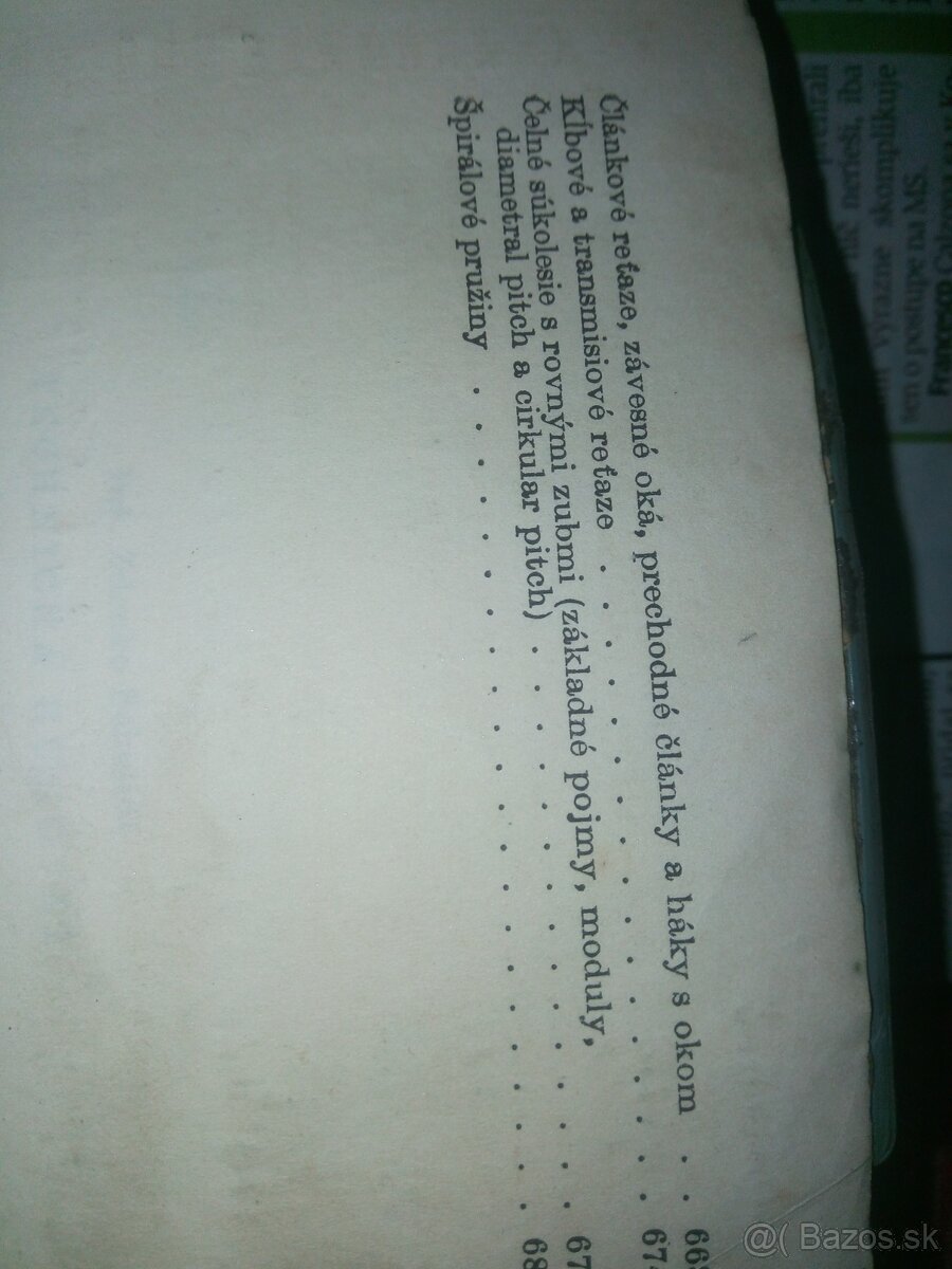 Technická príručka -tabulky r.1958 - 3