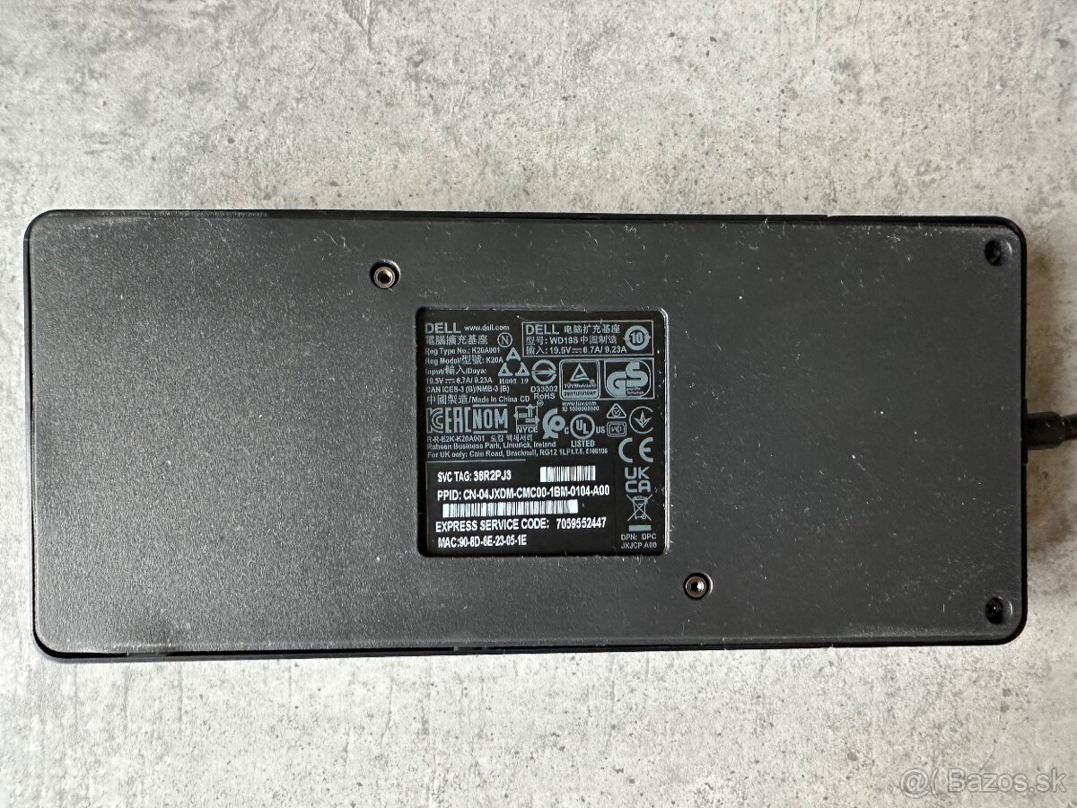 Dell Dock WD19S USB-C 130 W - 3