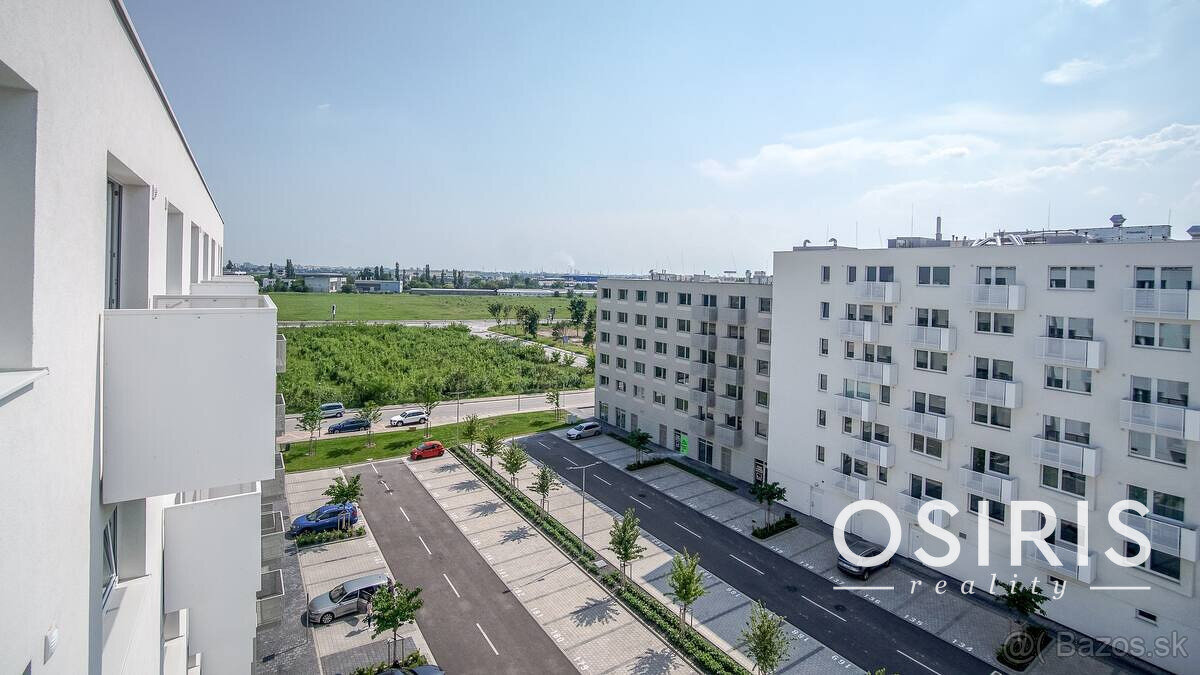 Na prenájom zariadený 2i byt s balkónom v novostavbe 2023, O - 3