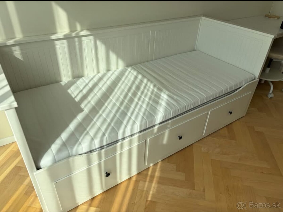 Predám rozkladaciu postel Hemnes IKEA - 3