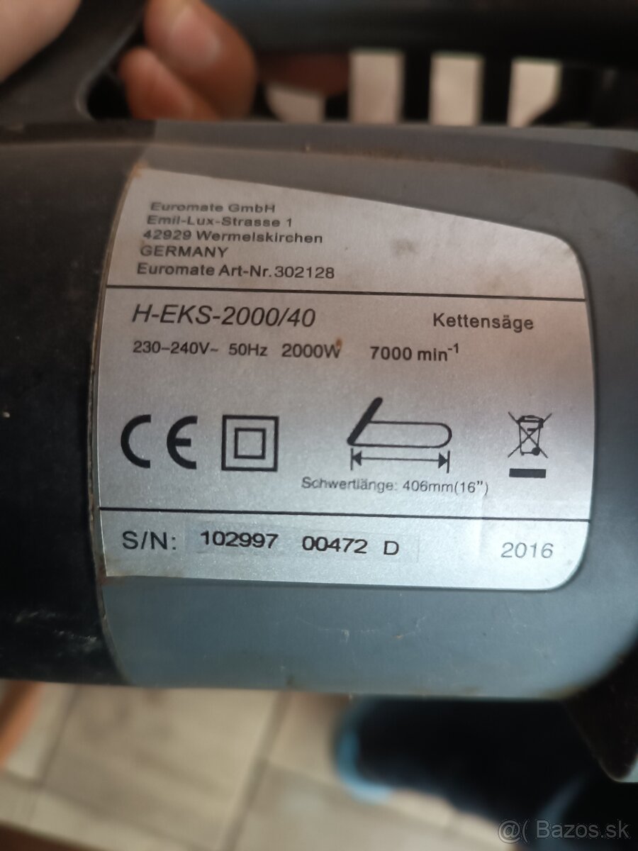 Elektrická reťazová píla - 3