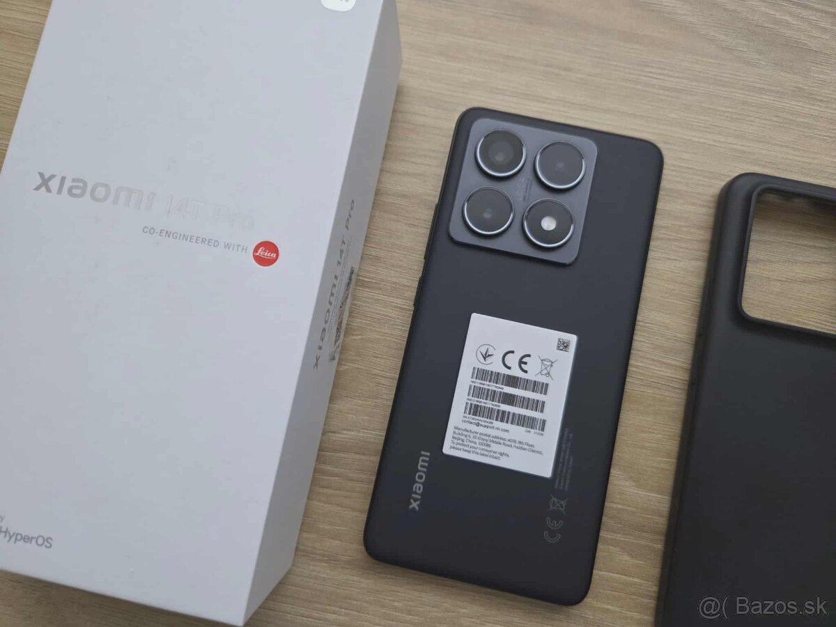 Xiaomi 14T Pro 12GB / 512gb, titanium black, top stav,zaruka - 3