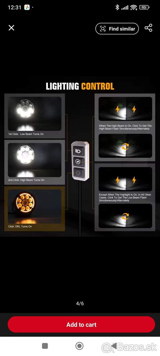 Predám svetlá na moto BMW KTM HONDA A INE - 3