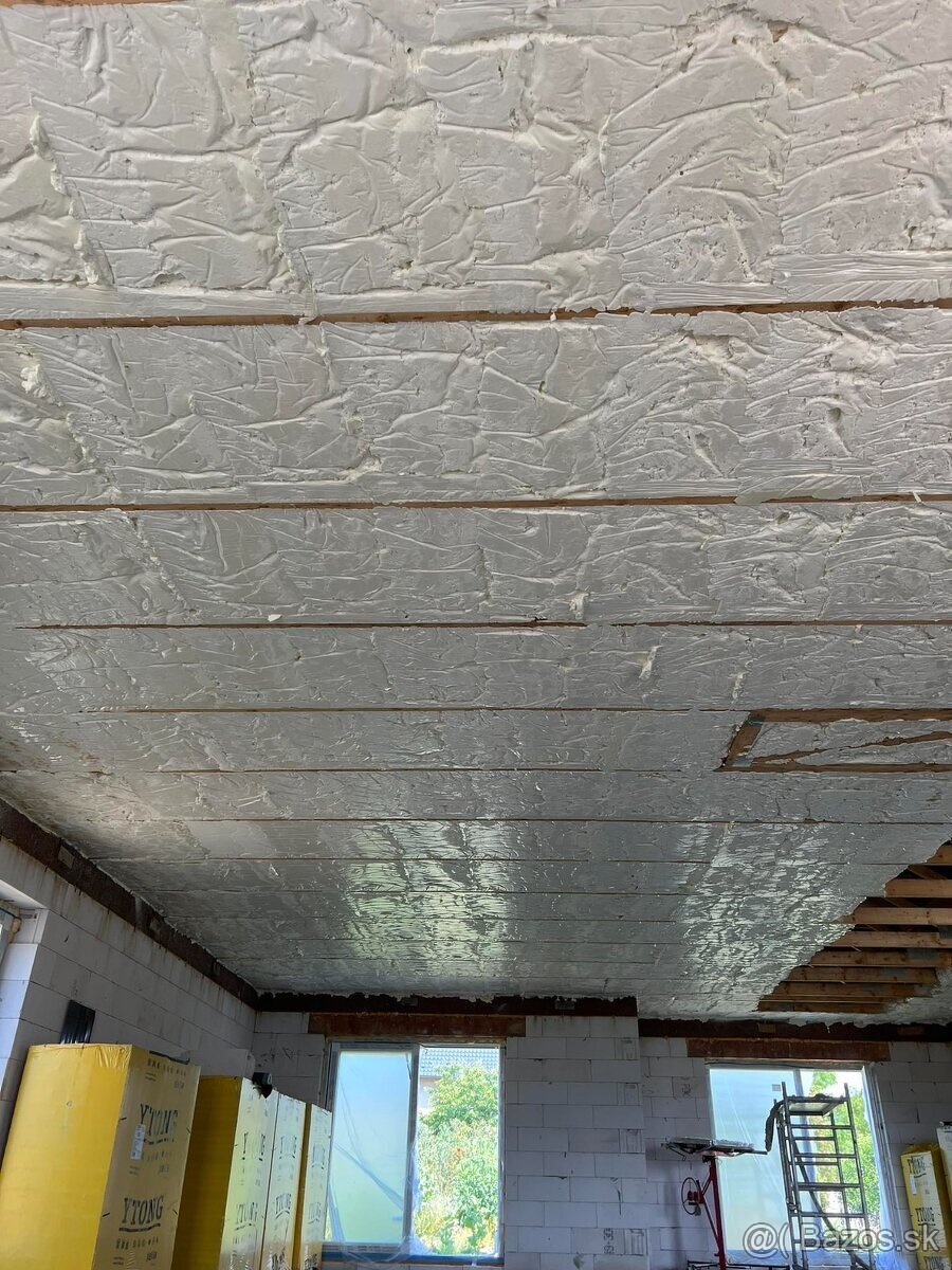 Striekaná izolácia a parozábrana + kontrola termokamerou - 3