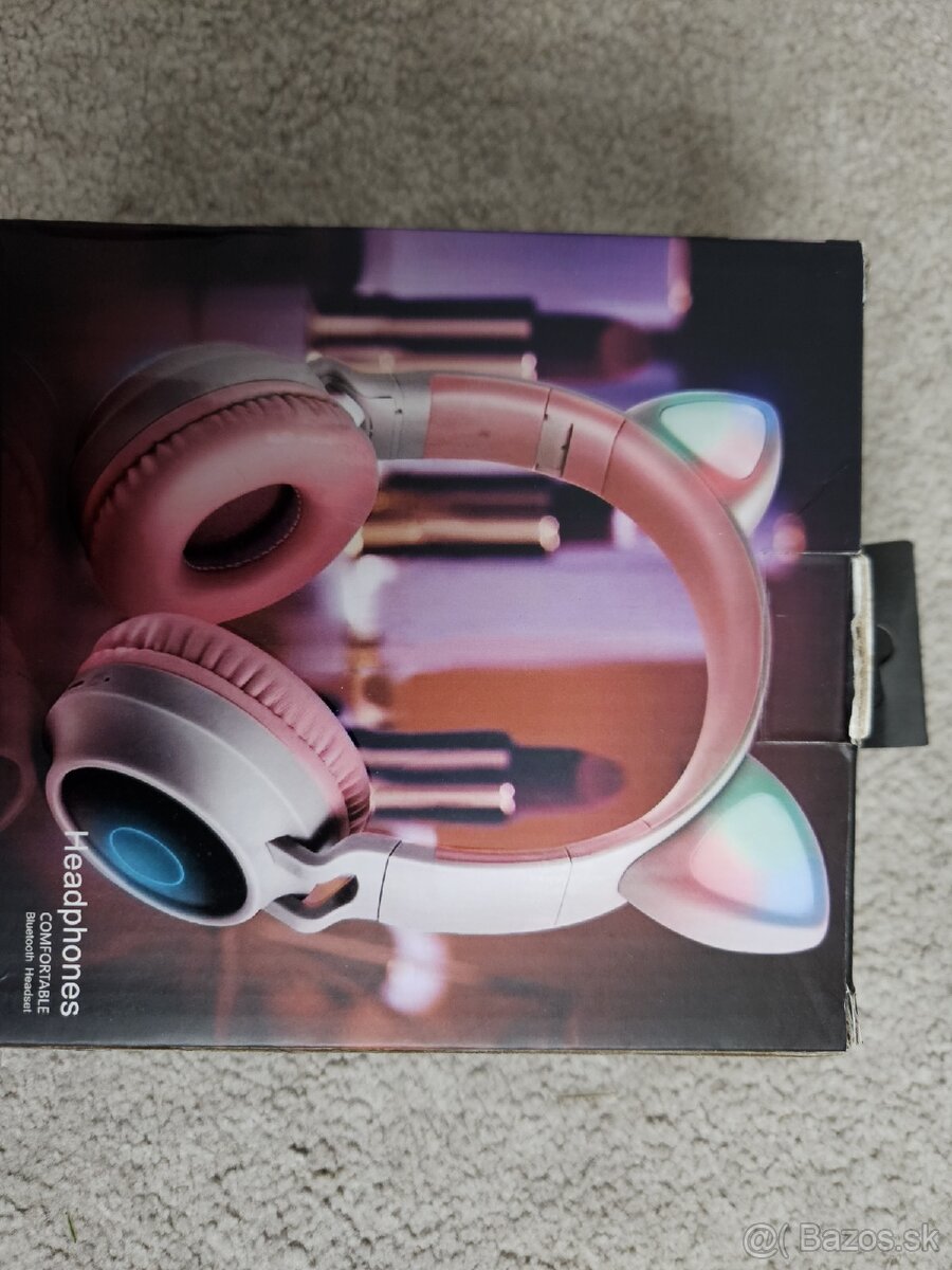 Detské slúchadlá - mačacie uši - 3