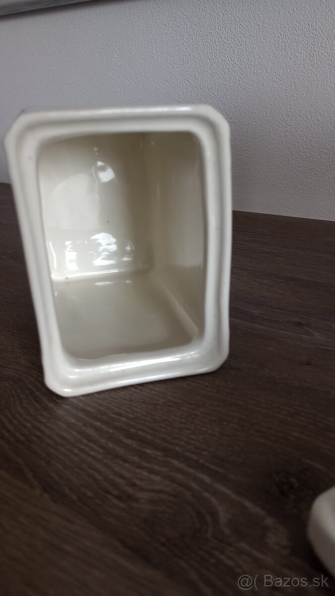 Starožitné dózy koreničky porcelán - 3