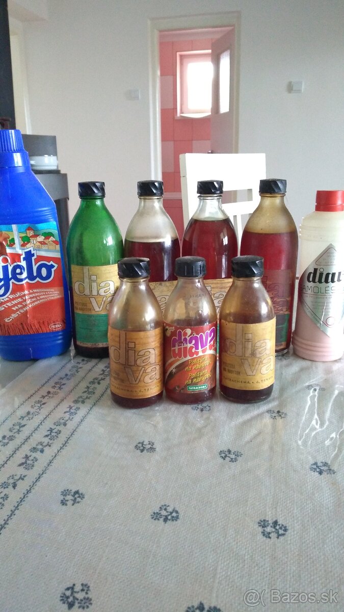 Predám vreckovky,Diavu,traky,lavór, odpeňovač protipenivý,kr - 3